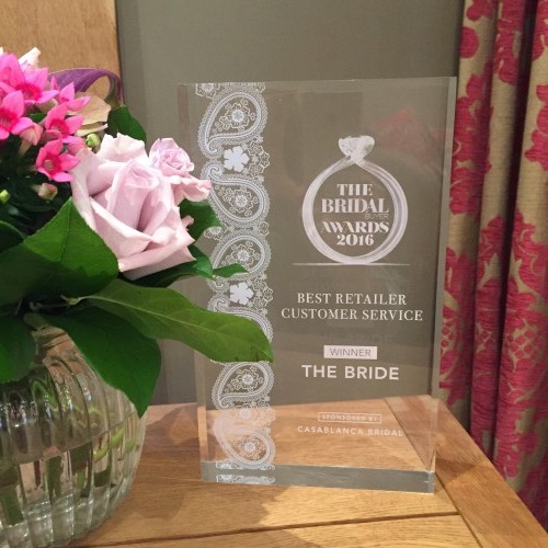 Bridal Awards Best Retailer Customer Service Award 2016