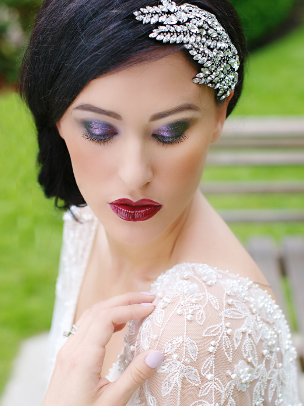 Deeply Glamorous Bride